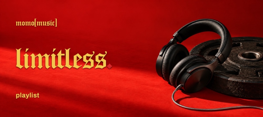 the limitless playlist, red headphones.