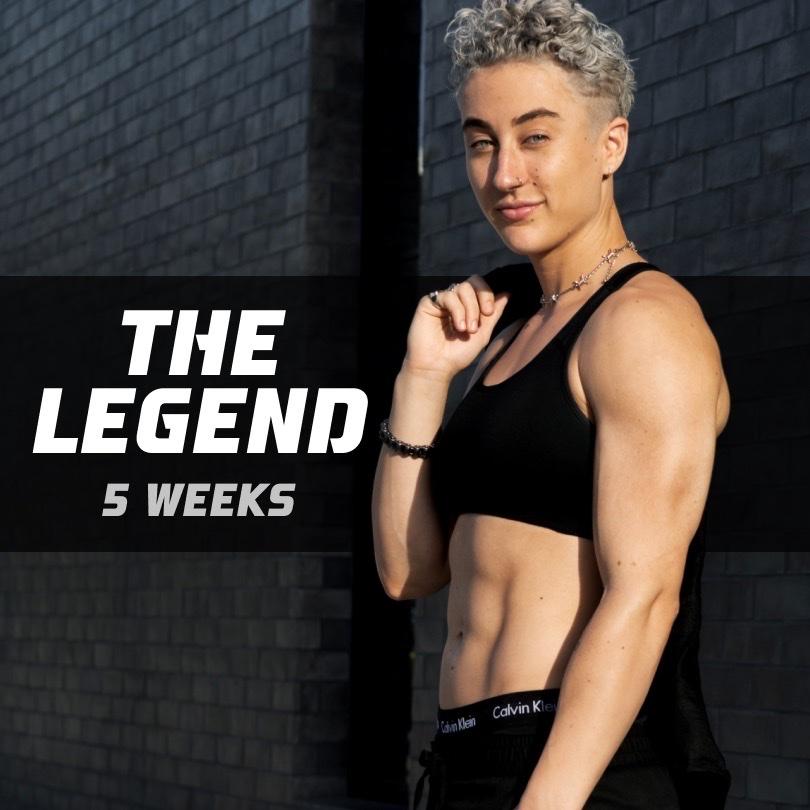 the legend, the native five-week app program cover.