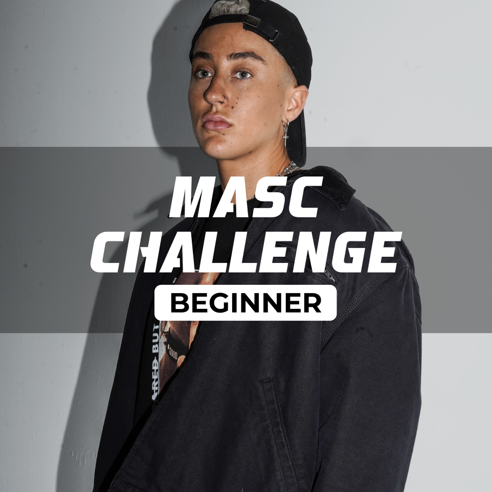 masc challenge beginner, the native app program cover.