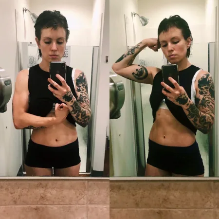 a fighter's before and after, from the momo[muscle] hall of fame