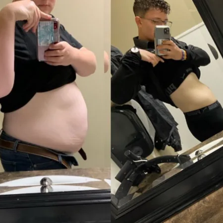 a fighter's before and after, from the momo[muscle] hall of fame