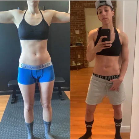 a fighter's before and after, from the momo[muscle] hall of fame