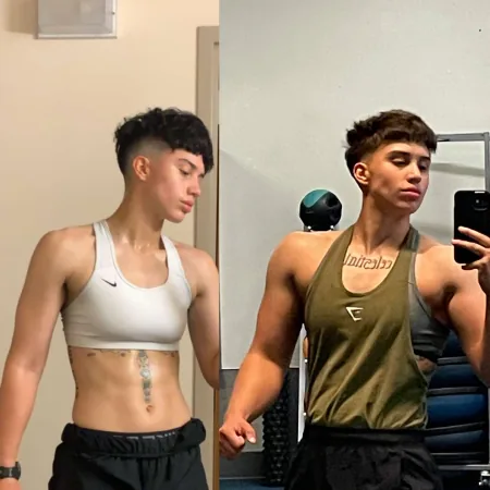 a fighter's before and after, from the momo[muscle] hall of fame