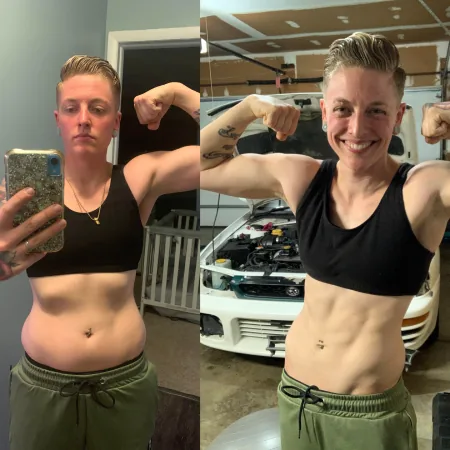a fighter's before and after, from the momo[muscle] hall of fame