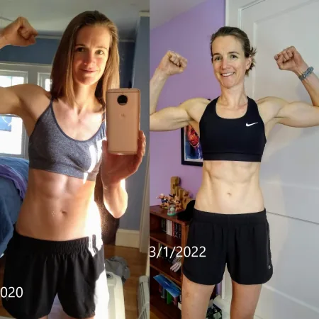 a fighter's before and after, from the momo[muscle] hall of fame
