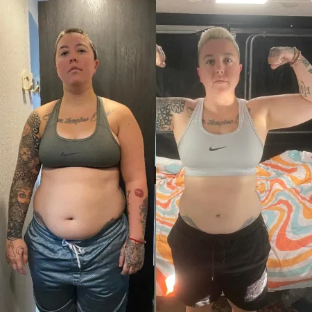 a fighter's before and after, from the momo[muscle] hall of fame